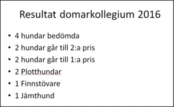 resultat domarkollegium 2016